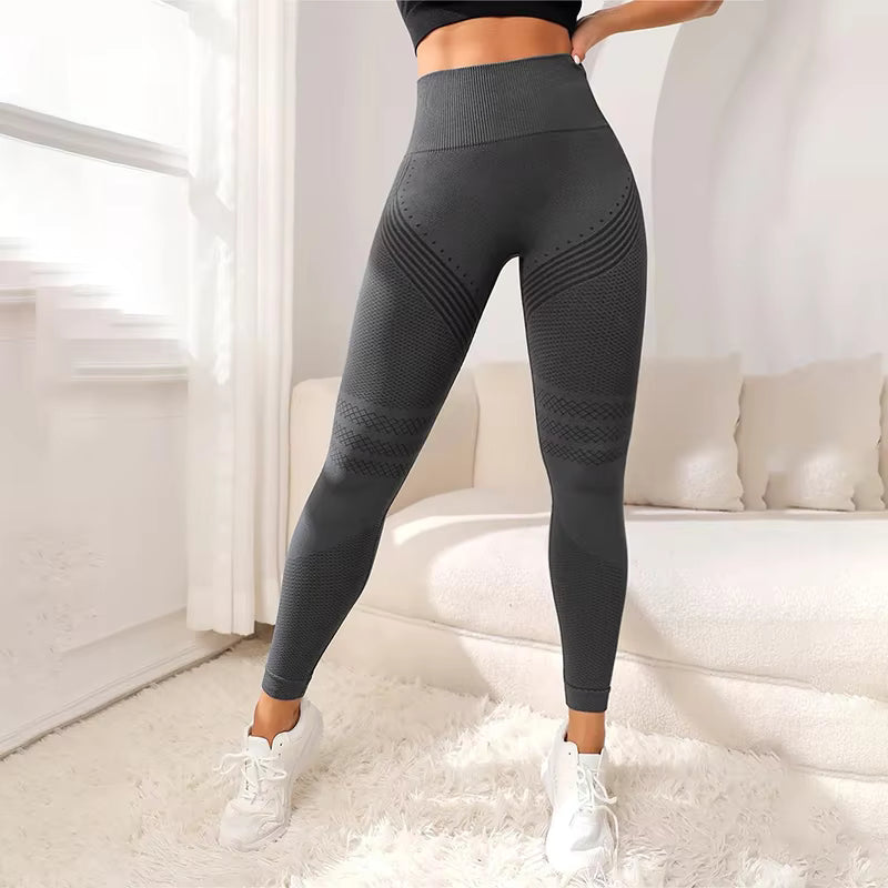 SculptAura™ Legging – Vorm, Versteviging en Zachte Microstimulatie