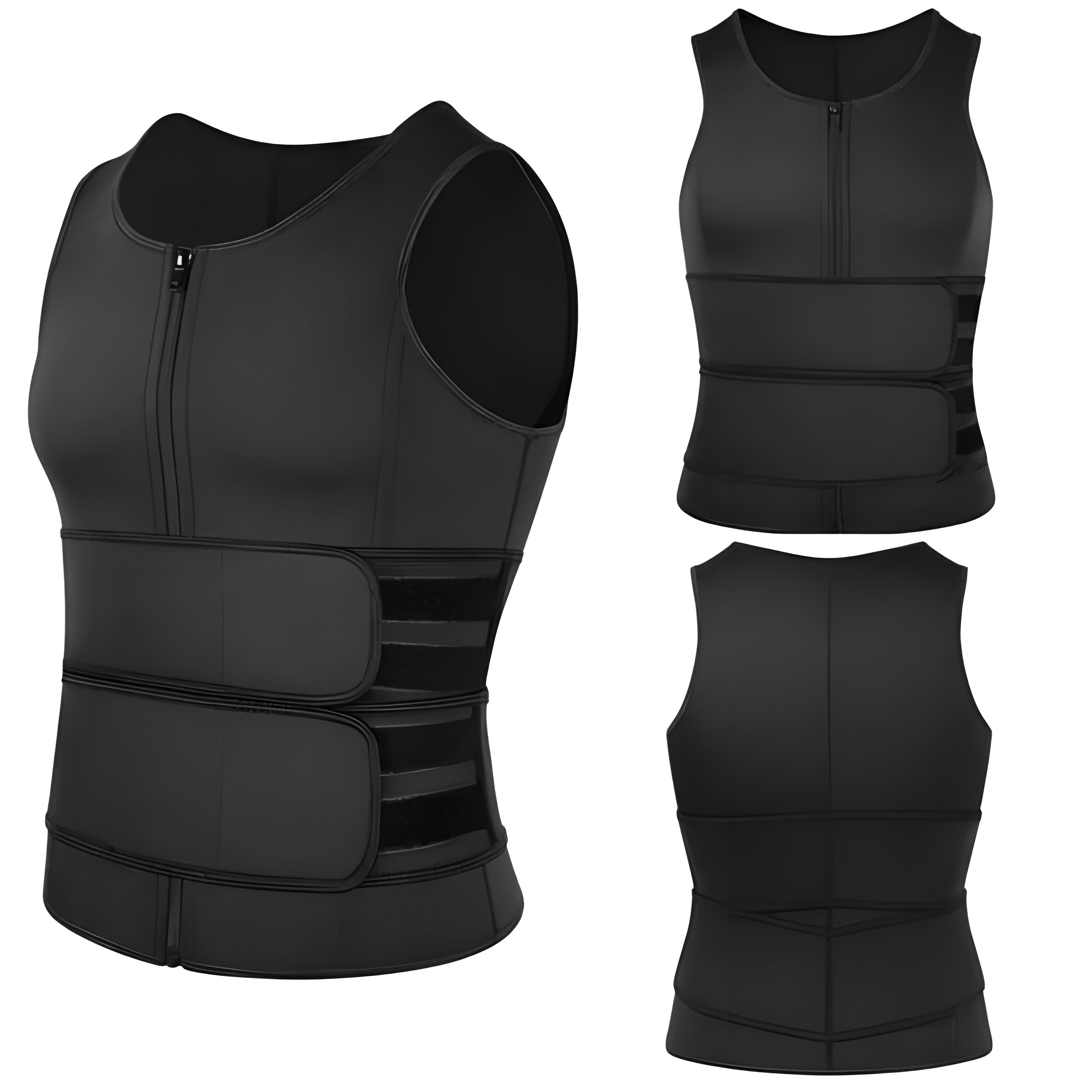 ThermoForge WaistVest - Verhoog Zweten en Verbeter Je Core Tijdens Training