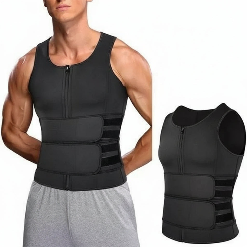 ThermoForge WaistVest - Verhoog Zweten en Verbeter Je Core Tijdens Training