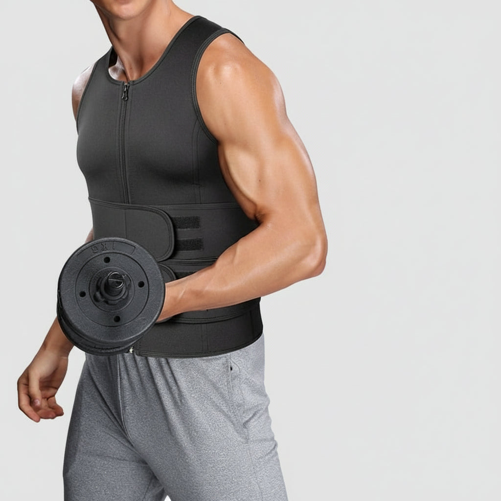 ThermoForge WaistVest - Verhoog Zweten en Verbeter Je Core Tijdens Training